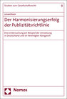 Buchcover Der Harmonisierungserfolg der Publizitätsrichtlinie
