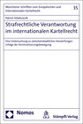 Buchcover Strafrechtliche Verantwortung im internationalen Kartellrecht