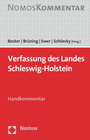 Buchcover Verfassung des Landes Schleswig-Holstein