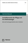 Buchcover Sozialökonomie der Pflege und ihre Methodologie