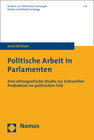 Buchcover Politische Arbeit in Parlamenten