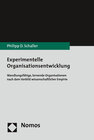 Buchcover Experimentelle Organisationsentwicklung
