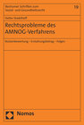 Buchcover Rechtsprobleme des AMNOG-Verfahrens