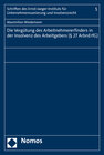 Buchcover Die Vergütung des Arbeitnehmererfinders in der Insolvenz des Arbeitgebers (§ 27 ArbnErfG)