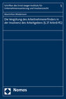 Buchcover Die Vergütung des Arbeitnehmererfinders in der Insolvenz des Arbeitgebers (§ 27 ArbnErfG)