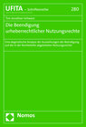 Buchcover Die Beendigung urheberrechtlicher Nutzungsrechte