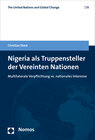 Buchcover Nigeria als Truppensteller der Vereinten Nationen