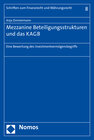 Buchcover Mezzanine Beteiligungsstrukturen und das KAGB