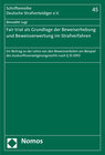Buchcover Fair trial als Grundlage der Beweiserhebung und Beweisverwertung im Strafverfahren
