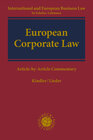 Buchcover European Corporate Law