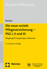 Buchcover Die neue soziale Pflegeversicherung - PSG I, II und III
