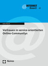 Buchcover Vertrauen in service-orientierten Online-Communitys