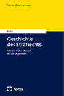 Buchcover Geschichte des Strafrechts