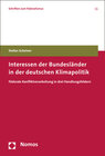 Buchcover Interessen der Bundesländer in der deutschen Klimapolitik