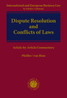 Buchcover Dispute Resolution and Conflict of Laws