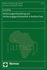 Buchcover Verfassungsentwicklung und Verfassungsgerichtsbarkeit in Burkina Faso