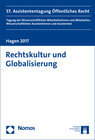 Buchcover Rechtskultur und Globalisierung
