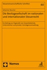 Buchcover Die Besitzgesellschaft im nationalen und internationalen Steuerrecht