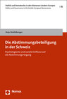 Buchcover Die Abstimmungsbeteiligung in der Schweiz