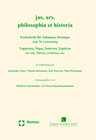 Buchcover jus, ars, philosophia et historia