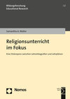 Buchcover Religionsunterricht im Fokus