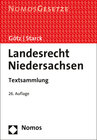 Buchcover Landesrecht Niedersachsen