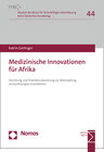 Buchcover Medizinische Innovationen für Afrika