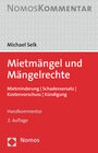 Buchcover Mietmängel und Mängelrechte