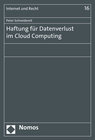 Buchcover Haftung für Datenverlust im Cloud Computing