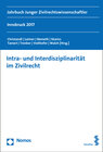 Buchcover Intra- und Interdisziplinarität im Zivilrecht