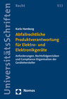 Buchcover Abfallrechtliche Produktverantwortung für Elektro- und Elektronikgeräte