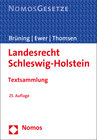 Buchcover Landesrecht Schleswig-Holstein