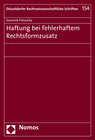 Buchcover Haftung bei fehlerhaftem Rechtsformzusatz