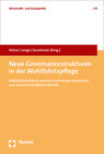 Buchcover Neue Governancestrukturen in der Wohlfahrtspflege