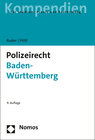 Buchcover Polizeirecht Baden-Württemberg