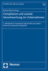 Buchcover Compliance und soziale Verantwortung im Unternehmen