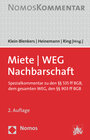 Buchcover Miete - WEG - Nachbarschaft