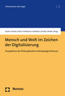 Buchcover Mensch und Welt im Zeichen der Digitalisierung