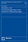 Buchcover Schulform- und Schulstrukturgarantien in den deutschen Landesverfassungen