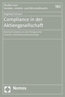 Buchcover Compliance in der Aktiengesellschaft