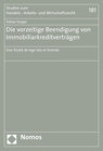 Buchcover Die vorzeitige Beendigung von Immobiliarkreditverträgen