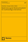 Buchcover Modernisierung der Missbrauchsaufsicht für marktmächtige Unternehmen