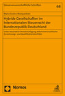 Buchcover Hybride Gesellschaften im Internationalen Steuerrecht der Bundesrepublik Deutschland