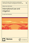 Buchcover International Law and Litigation