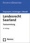 Buchcover Landesrecht Saarland