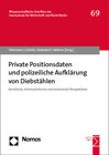 Buchcover Private Positionsdaten und polizeiliche Aufklärung von Diebstählen