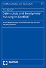Buchcover Datenschutz und Smartphone-Nutzung im Konflikt?