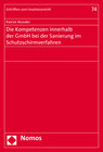 Buchcover Die Kompetenzen innerhalb der GmbH bei der Sanierung im Schutzschirmverfahren