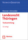 Buchcover Landesrecht Thüringen