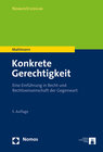 Buchcover Konkrete Gerechtigkeit